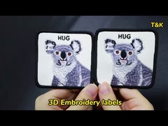 etichette in tessuto personalizzate di alta qualità Etichette in tessuto di lusso di stili multipli Etichette in tessuto personalizzate per abiti