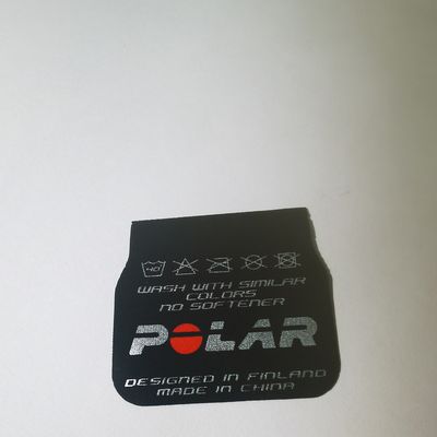 Fashion Damask Garment Woven Labels Embroidered Washable For Clothing