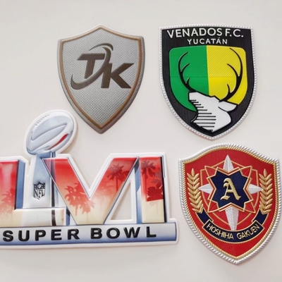 Epaulettes Logo Clothing Tags Labels , Custom 3D TPU Patch For Clothing