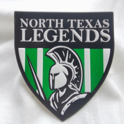 Heat Transfer Clothing Brand Patches , TPU Badge For Team Apparel