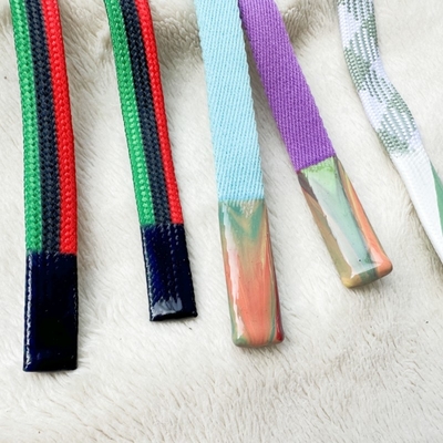 50cm Hoodie Cord With Silicone Ending Coating Rope Of Garment Accessories