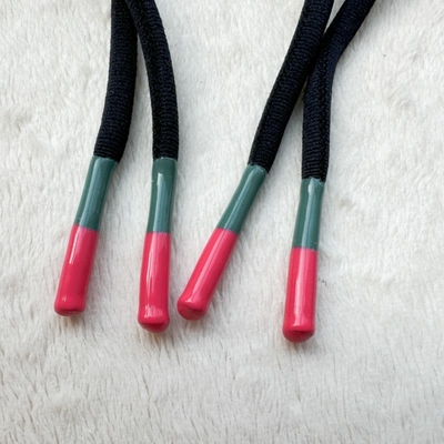 50cm Hoodie Cord With Silicone Ending Coating Rope Of Garment Accessories