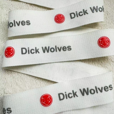 Waistband Printed Silicone Elastic Tape Silicone  0.7mm Thickness