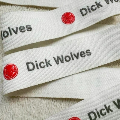 Waistband Printed Silicone Elastic Tape Silicone  0.7mm Thickness
