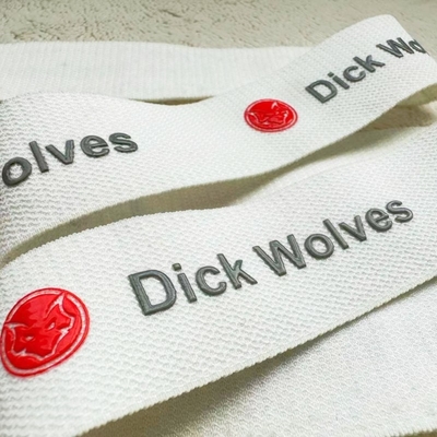 Waistband Printed Silicone Elastic Tape Silicone  0.7mm Thickness