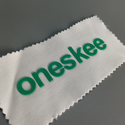 Custom Luxury Clothing 3D Silicone Logos High Density Soft Iron On Heat Transfer Patches For T Shirt