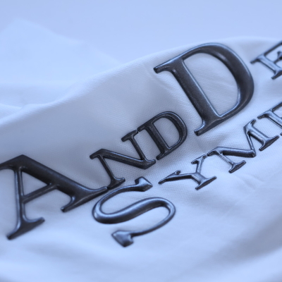 Custom Design 3D Label Printer TPU Soft 3D Embossed TPU Heat Transfer Embossed Flocked Custom Logo Chrome TPU Patches