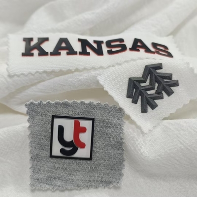Custom High Quality Silicone Heat Transfer Label 3D Heat Transfer Stickers Soft Silicone Patches for Clothing