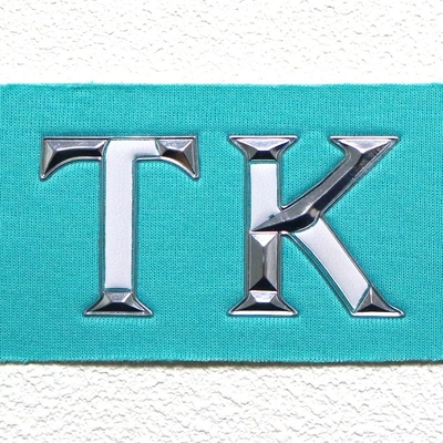 High Quality Custom 3D TPU Transfer Patches Waterproof Metal Badges Customizable Heat Transfer Label for Clothes Bags Shoes Use