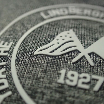 Custom Washable High Quality 3D Soft Silicone Heat Transfer Label for Garments and Textiles