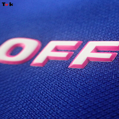 Custom Sports Apparel 3D Rubber logo Tpu Thermal Transfer Label