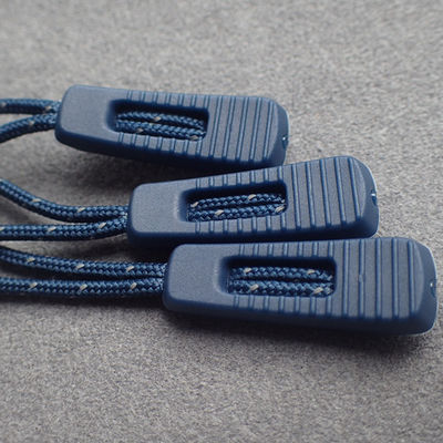 Sportswear  Zipper Puller , TPU Custom Zip Pullers For Garment