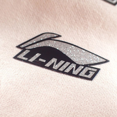 Heat Transfer Soft Silicone 6cm Iron On Clothing Labels