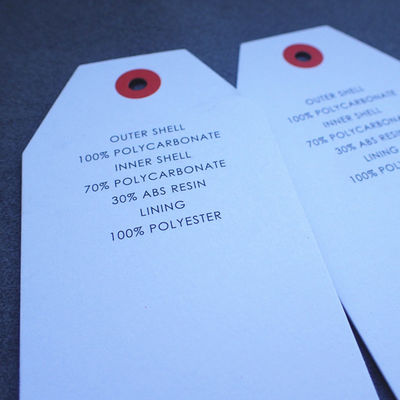 Embroidered Garment Swing Tags