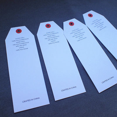 Embroidered Garment Swing Tags
