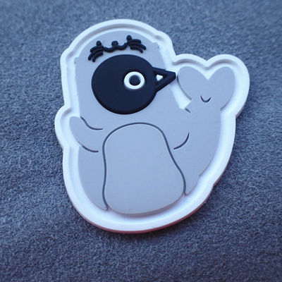 3D Carton Animal Die Cut ODM Logo Clothing Labels