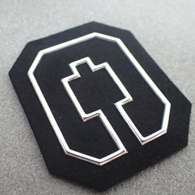 Shiny High Freqency 3D TPU Logo Clothing Tags Labels
