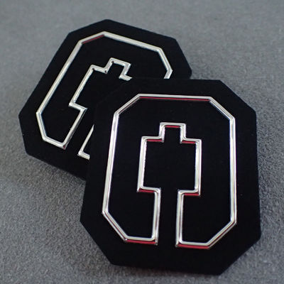 Shiny High Freqency 3D TPU Logo Clothing Tags Labels