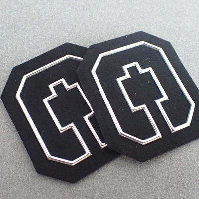 Shiny High Freqency 3D TPU Logo Clothing Tags Labels