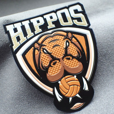 3D TPU High Frequency Custom Clothing Patches For Sportswear