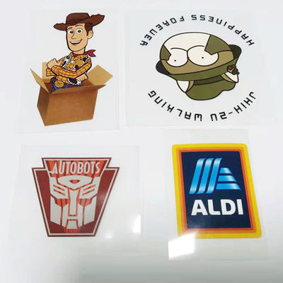 Custom Logo Printed PET Tagless Heat Transfer Clothing Care Labels For T Shirt