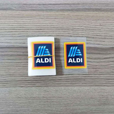 Custom Logo Printed PET Tagless Heat Transfer Clothing Care Labels For T Shirt