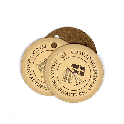 Recycled Custom Logo Paper Swing Hang Tag For Clothing
