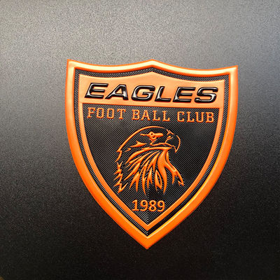 Hot Stamping Embossed TPU Badges Transfer Label For Garment