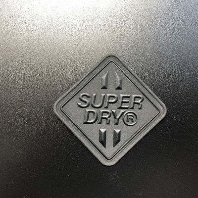 Custom Reflective Rubber Badge Embossed 3D TPU Badge for Fabric