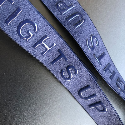 Anti Slip Elastic Band Silicone Grip Printed Webbing For Underwear