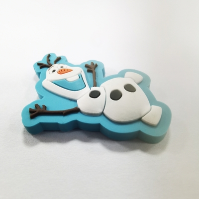 Plastic Soft PVC Rubber Patch Excellent Strength For Shoes / Bags