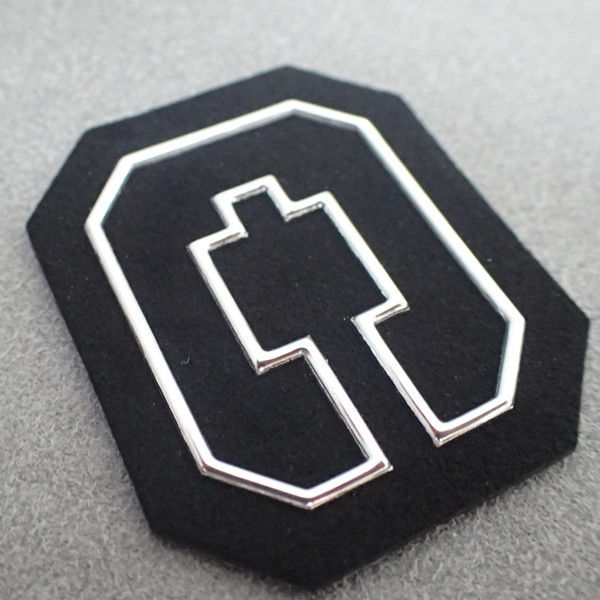 Shiny High Freqency 3D TPU Logo Clothing Tags Labels