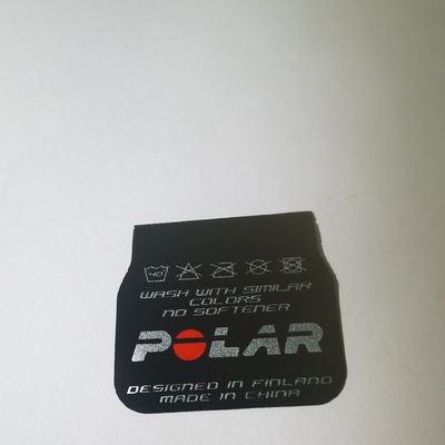Logo Labels Damask Clothing Tag tessuto progettazione privata su misura