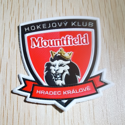 L'etichetta di TPU Logo Printing Heat Transfer Patches ha impresso su ordinazione