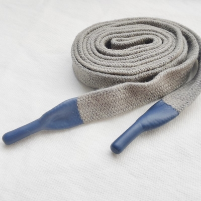 I cavi molli del cotone dell'estremità del silicio per le magliette felpate hanno personalizzato le punte del silicone