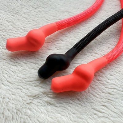 Indumenti sportivi in poliestere con corde a corda in silicone testa intrecciata 5mm-8mm