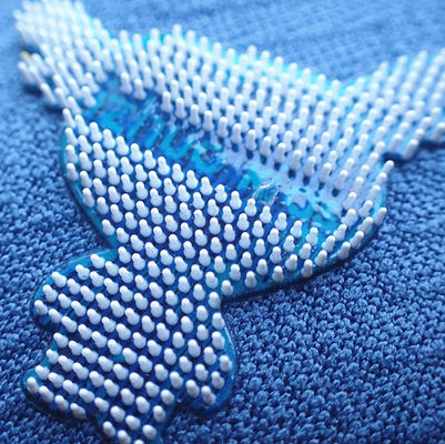 Etichette ecologiche dell'indumento del trasferimento di calore del punto del silicone