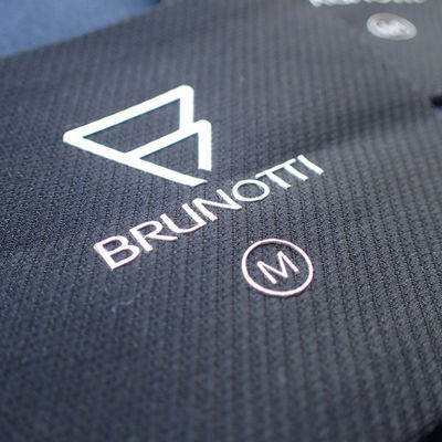 Schermo alzato di Logo Canvas 3cm che stampa le etichette dell'abbigliamento