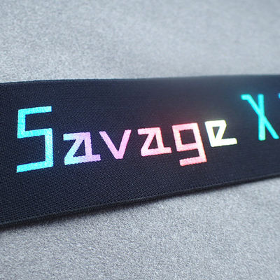 Logo Nylon variopinto 5cm ha stampato la banda elastica